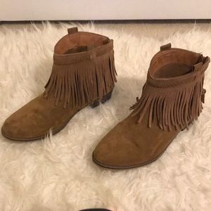 Fringe Booties